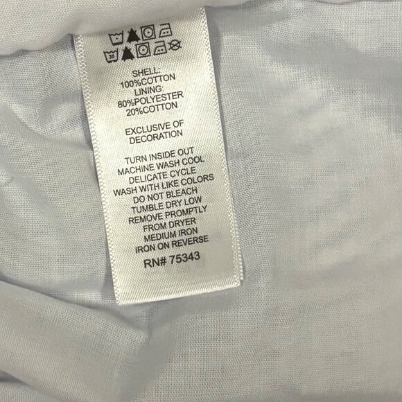 Tahari Girls Seersucker anchor Dress Blue & White Striped Size 7 - Picture 7 of 7